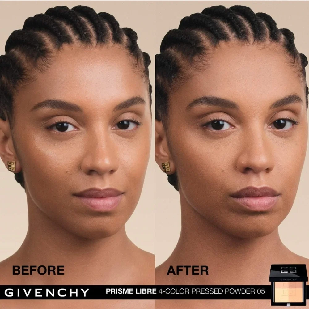 Givenchy Prisme Libre 4 Color Pressed Powder in 05 Popeline Mimosa - BNIB